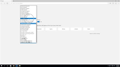 How To Customize News Feed In Microsoft Edge Youtube