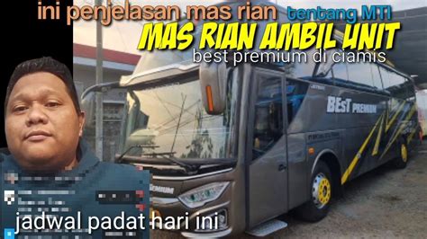 Mas Rian Ambil Unit Best Premium Di Ciamislangsung Di Bawa Ke