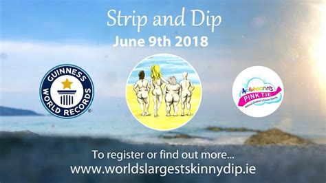 Strip And Dip In Wicklow For A World Record Youtube