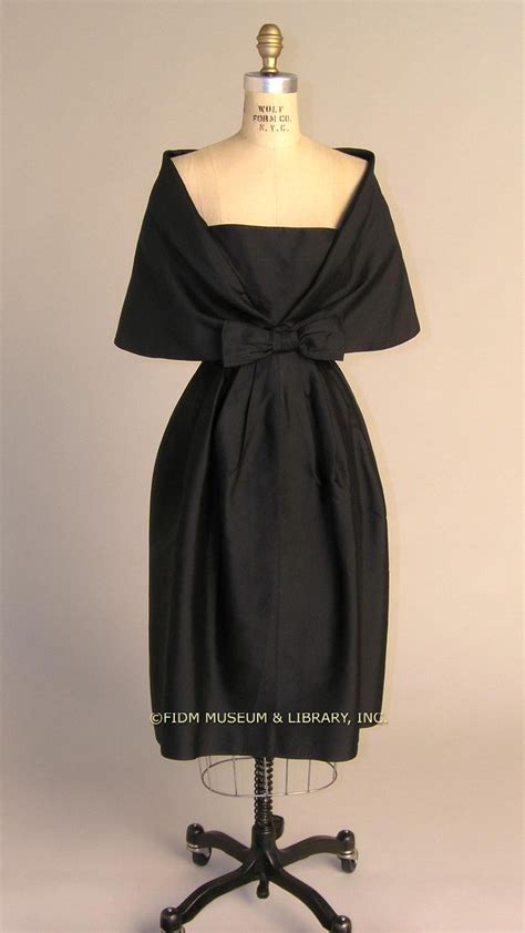 Simonetta Cocktail Dress 1957 59 Silk Taffeta Moda Vintage Moda Para
