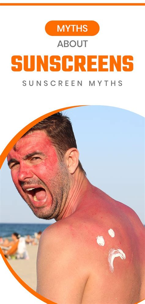 myths about sunscreens sunscreen myths sunscreen skin care tips myths