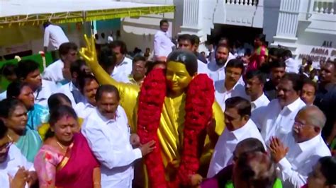 Aiadmk Workers Celebrate 75th Birth Anniversary Of Former Cm