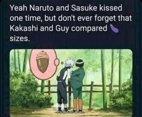 15 Funny Memes About Kakashi And Might Guys Friendship