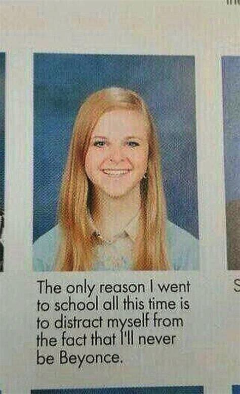 Hilarious Yearbook Quotes That Belong A Hall Of Fame