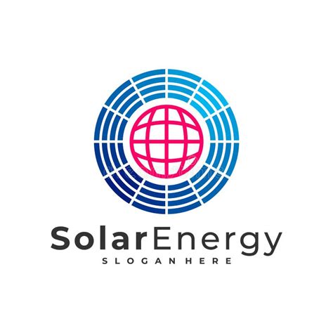 World Solar Logo Vector Template Creative Sun Energy Logo Design
