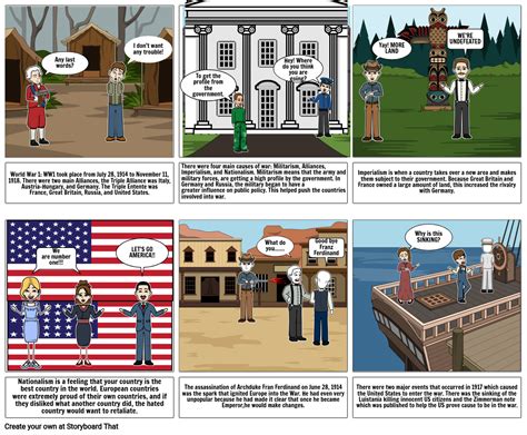 World War One Storyboard By Evamark