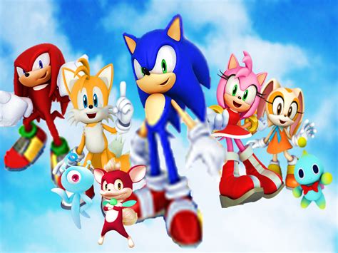 Sonic And His Brave Friends By 9029561 On Deviantart