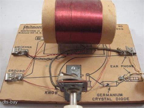 Crystal Diode Radio I Was Given A Make Your Own Kit From An Aunt One