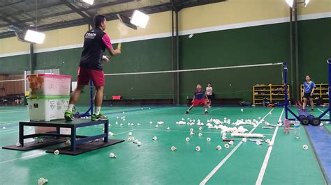 Multi Shuttle Drilling Leg Reaction Badminton Exercises YouTube
