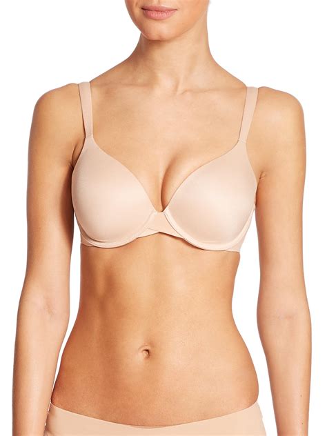 Lyst Spanx Pillow Cup Signature Full Coverage Bra In Natural