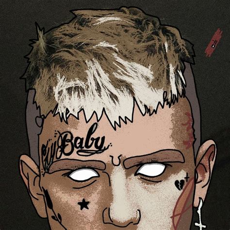 Lil Peep Lil Peep Tattoos Lil Peep Hellboy Rapper Art