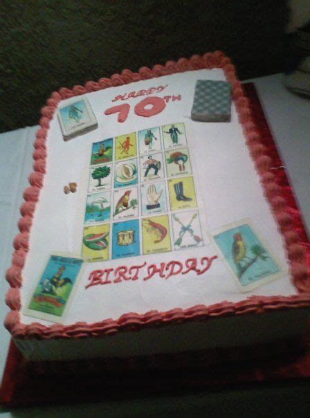 Loteria Cake Cake Bday Party Outdoor Parties