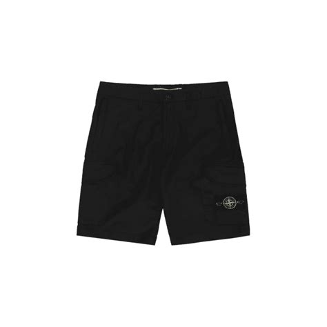 Stone Island Cotton Black Shorts Clothing From N22 Menswear Uk