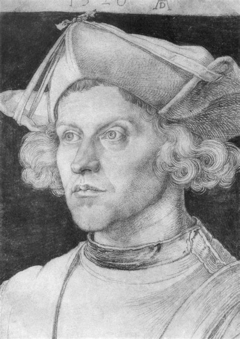 Portrait Of A Young Man Albrecht Durer