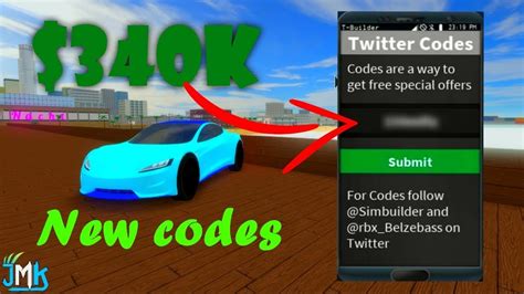 We highly recommend you to bookmark this roblox game codes page because we will keep update the additional codes once they are released. ROBLOX VEHICLE SIMULATOR MONEY CODES NEW 2018 ($340,001 ...