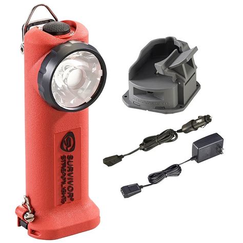 Streamlight Survivor Led Acdc Charge Cord 1 Base Orange