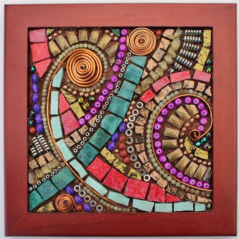 Learn This Fun And Creative Approach To Organic Abstract Mosaics