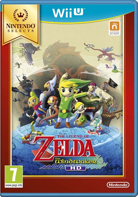 Legend Of Zelda Wind Waker Hd Selects Nintendo Wii U Skiftselvdk