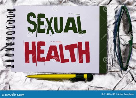 Text Sign Showing Sexual Health Conceptual Photo Std Prevention Use