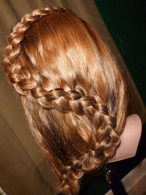 4 Strand Lace Braid Braided Hairstyles Lace Braid Hair