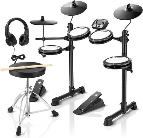 Donner Electric Drum Set Electronic Drum Kit For Beginner With 180