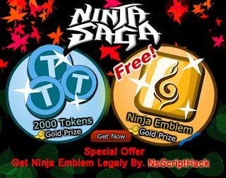 Tak hanya itu, kamu juga mempunyai peluang untuk masuk ke dalam . Cara membeli emblem ninja saga gratis 2013 ~ Next Star ...