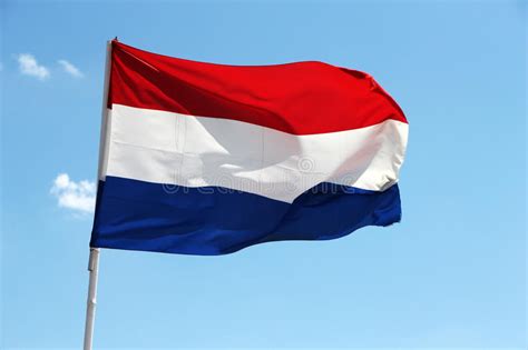 Cores da bandeira da holanda. Bandeira holandesa imagem de stock. Imagem de europeu ...