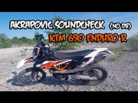 Ktm duke 690 1290 exhaust muffler yoshimura 51mm silencer pipe superduke. Ktm 690 Enduro R 2014 - Akrapovic Exhaust Sound Test - No ...