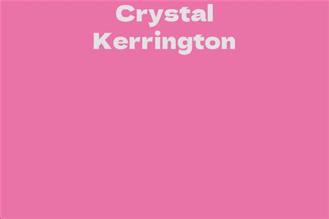 Crystal Kerrington Telegraph