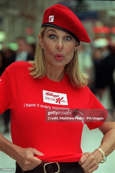 Jilly Johnson Former Page Three Model Joins The Red Berets At News Photo Getty Images