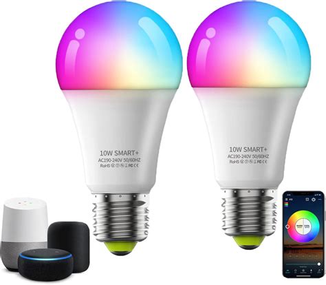 Ctdzled Smart Light Bulbs Alexa Light Bulb Wifi Bulbs Smart Bulbs