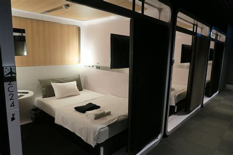 Hotel Review First Cabin Capsule Hotel In Tokyo