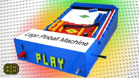 Lego Pinball Machine V5 Awesome Youtube