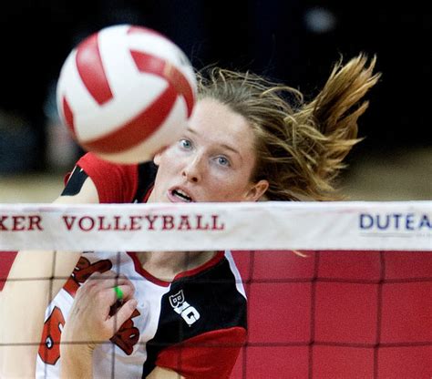Nu Volleyball Notebook Huskers Face Tough Outside Hitter From Ohio