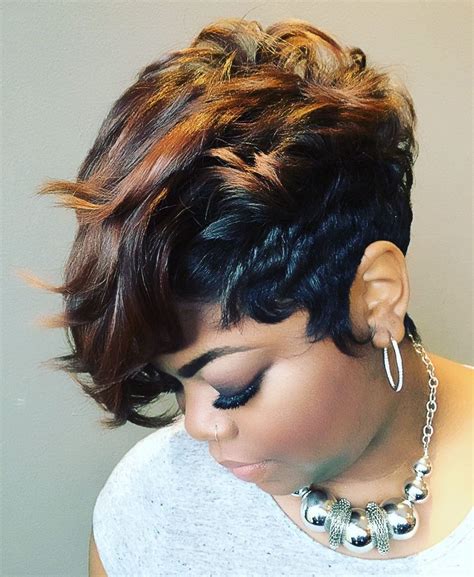 Bangs are a perfect tool for those who wanna frame the face and express a personal style. 60 Great Short Hairstyles for Black Women in 2020 | Short ...