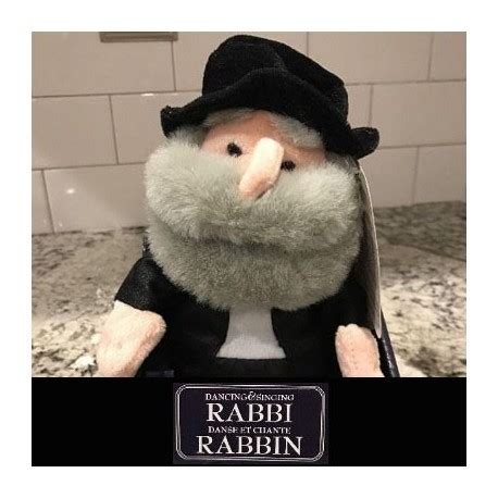 Rabbi Hanukkah Jewish Hava Nagila Dancing Singing Plush Doll Gemmy