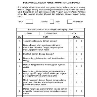 Pengkaji akan menunggu responden menjawab soal selidik sehingga selesai. Cara Analisis Data Soal Selidik Likert