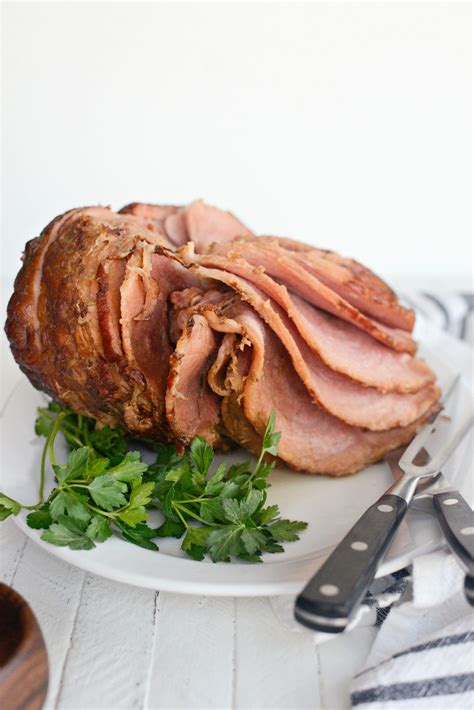 Slow Cooker Maple Brown Sugar Ham Simply Scratch