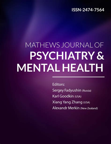 Reviewer Guidelines Psychiatry Open Access Journals Mathews