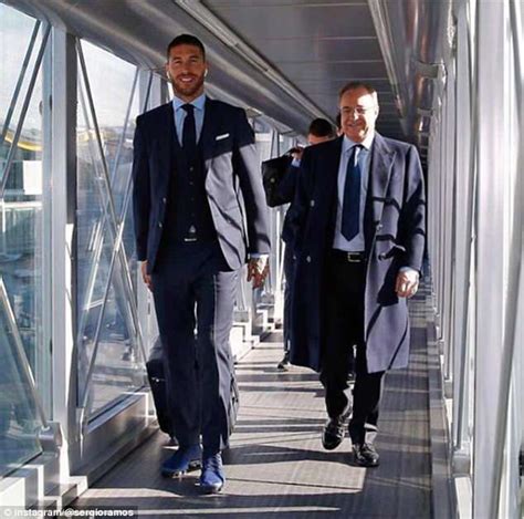 Real Madrid Squad And Florentino Perez Head To Italy For