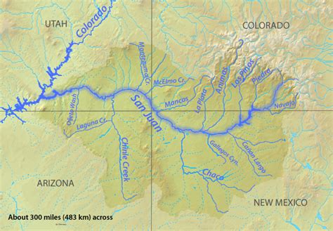 29 Map Of The San Juan River Map Online Source