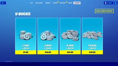 New Fortnite Vbuck Prices All Prices Lowered By 20 Permanently Fps