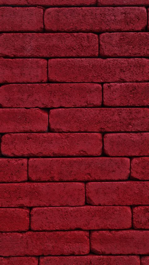 Wallpaper Red Wall Bricks
