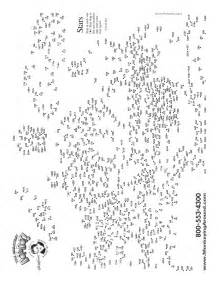 Mit 21 flotten tanzmädchen füllten sie zum auftakt des 19. Greatest Super Challenge Dot-to-Dot Book 5 sample puzzle