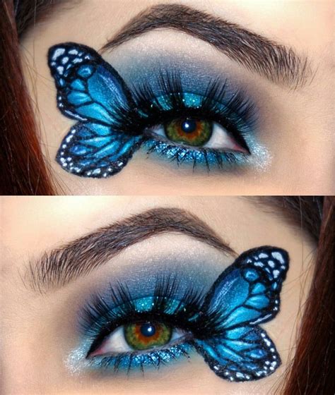 Costume De Papillon Butterfly Makeup Artistry Makeup Eye Makeup Art