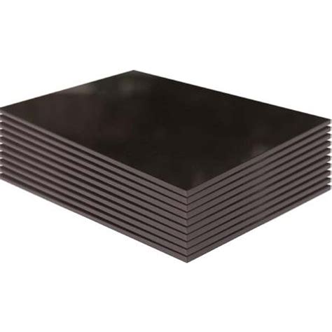 Cast Acrylic 3mm Sheet Solid Black 600 X 400mm Pack Of 10 Assorted Cast Acrylic Sheet Pack