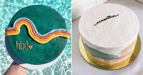 You Have To See These Gorgeous Minimalist Cakes Popsugar Food