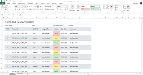 Business Process Design Templates Ms Word Excel Visio Templates