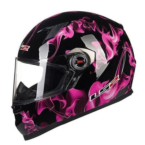 Ls2 Ff358 Full Face Motorcycle Helmets Pink Motorcycle