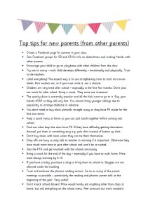 Top Tips for New Parents | West Hove